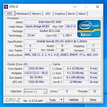 HP Z420 | Xeon E5-1650 | 32GB RAM | SSD 512GB | GTX 1050 | Win 10 Pro