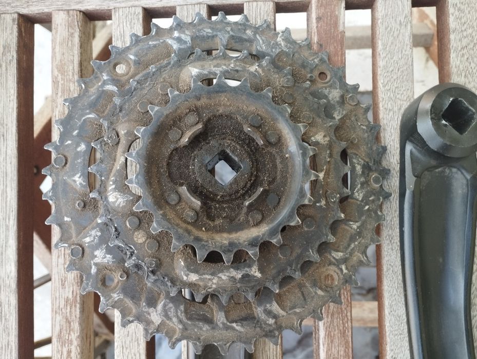 Шатуны Shimano FC-M371  44х32х22