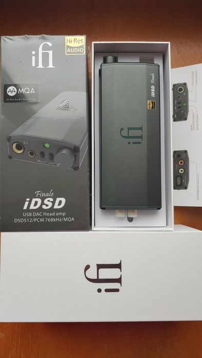 Цап усилитель Dac Ifi idsd Signature Finale high-end