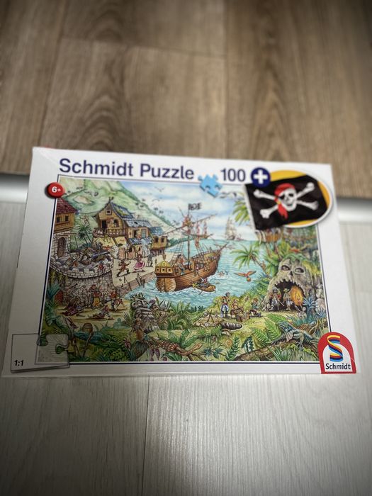Puzzle 100 elementów 6+ Zatoka piratów