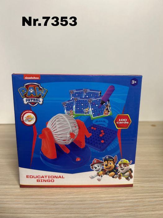 Gra edykacyjna Bingo Psi Patrol nr.7353