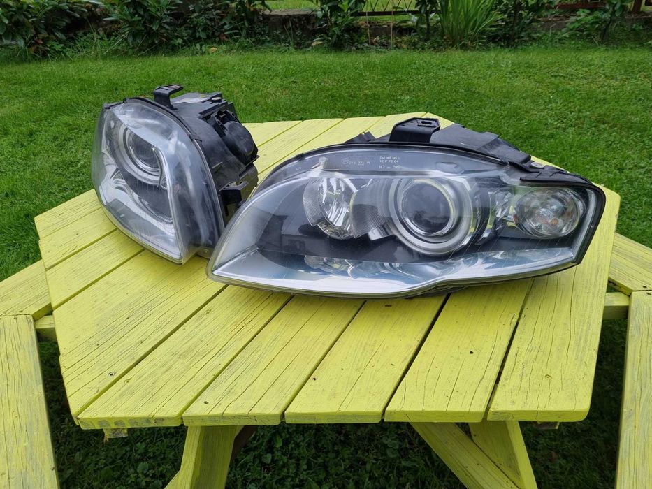 AUDI A4 B7 (04-08)- LAMPA Bi XENON skrętny PRAWA i LEWA oryginał AL eu