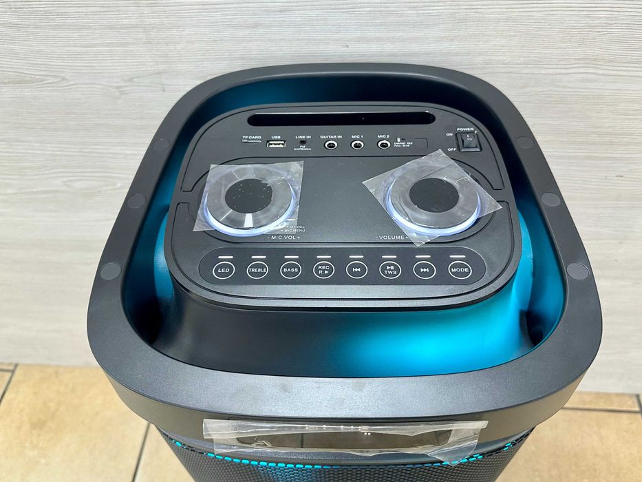 Głośnik przenośny imprezowy MANTA HEKTOR 160W karaoke mikrofon