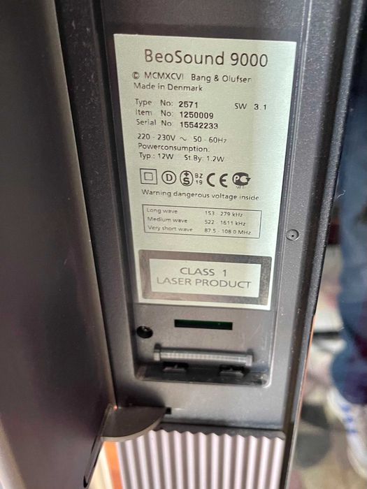 Sistema de som Bang Olufsen