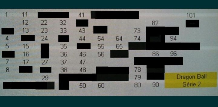 Dragon ball Z - cards série 1 2 3 e 4 Memorial Photo