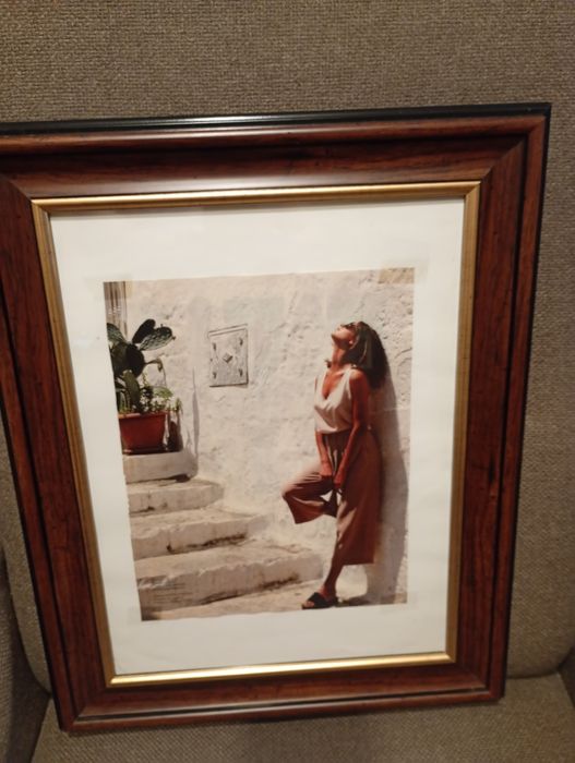 Sprzedam obraz w drewnianej ramie