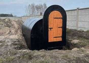 Piwnica ogrodowa ziemianka betonowa , schron, spiżarnia