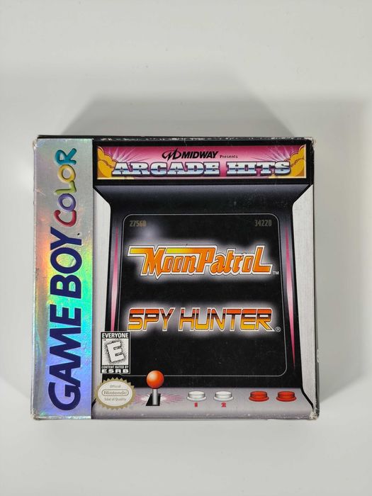 Moon Patrol + Spy Hunter GBC Midway Arcade Hits