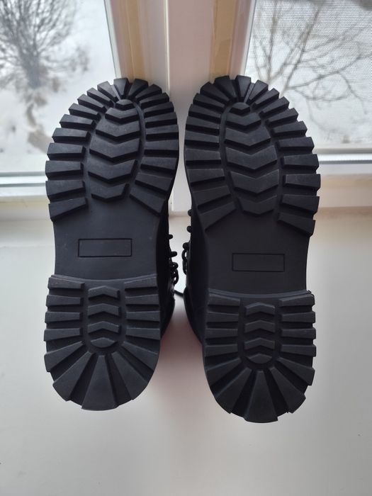 Чоловічі утеплені черевики р.43. Мужские ботинки на флисе