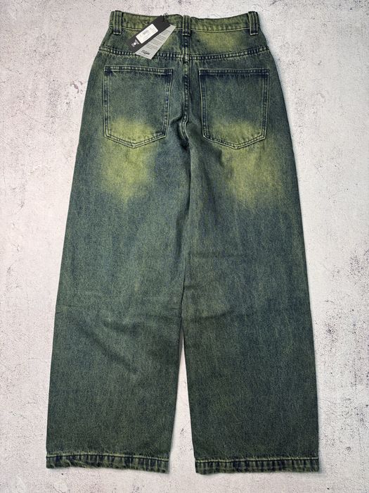 Jaded London Sandblast Denim 26,28,30,32,34,36 Green
