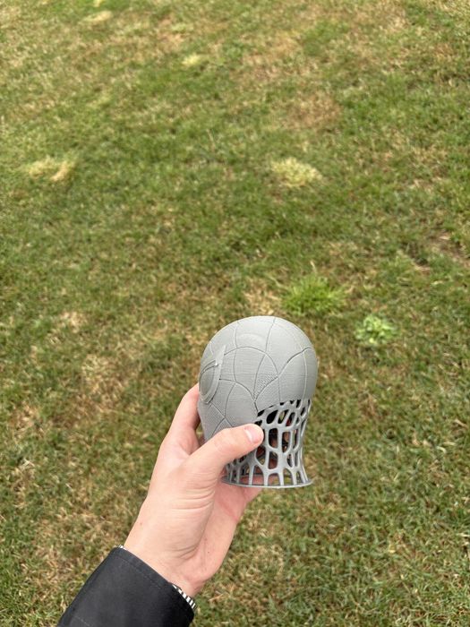 Głowa Spider-Mana – wydruk 3D z PETG