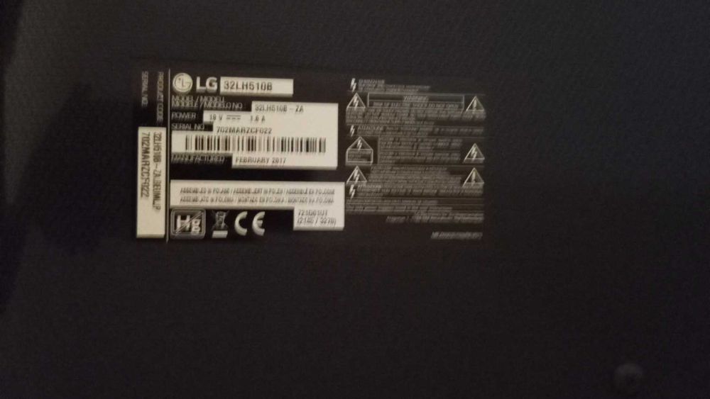 Televisão antiga LG em bom estado