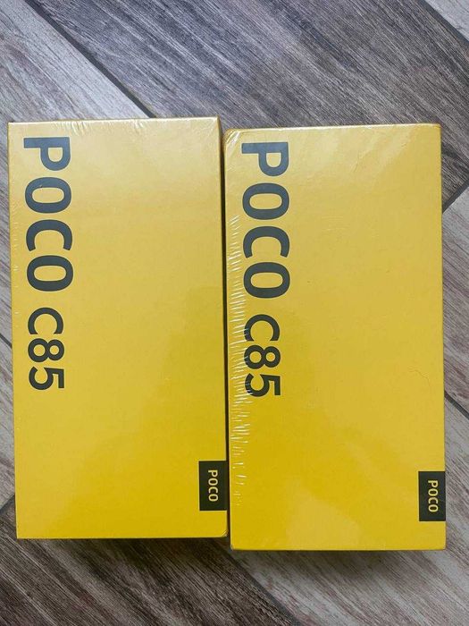 Смартфон POCO C85  6/128GB Black Глобальна версія