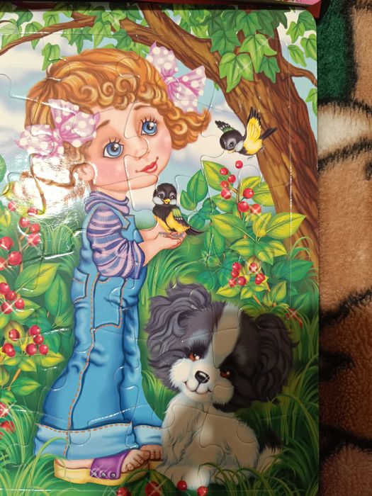 Книга с пазлами, лот 2 шт