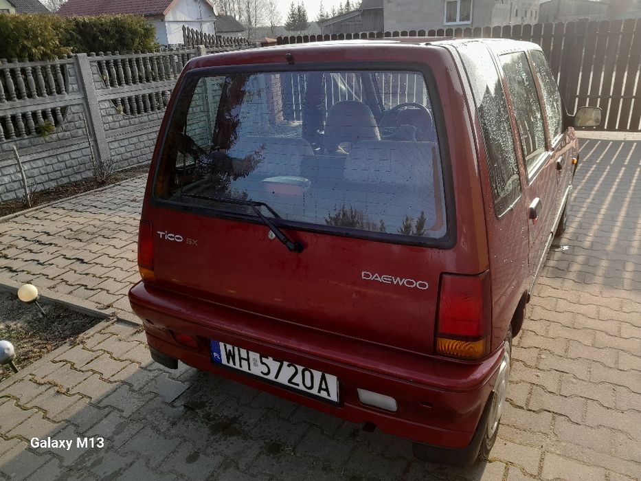 Daewoo tico 4.5l na 100km
