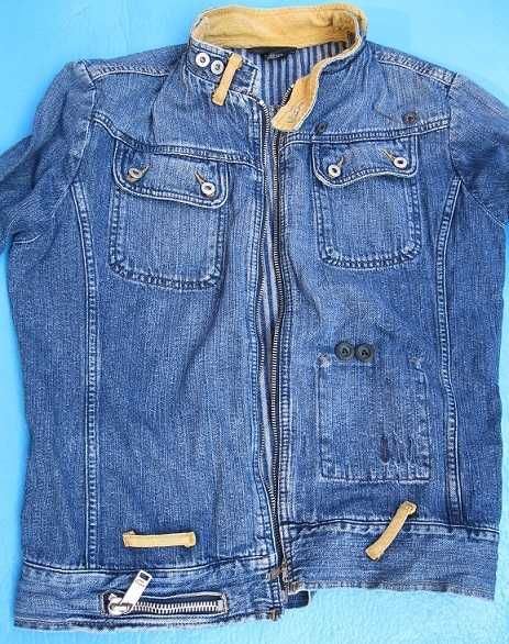 FAJNA kurtka KATANA bluza DIESEL patches denim jacket GUESS levis LEE