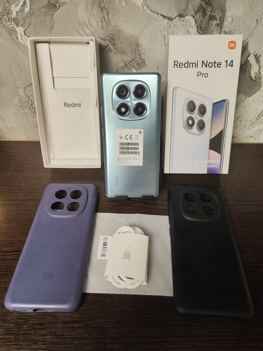 ИГРОВОЙ Xiaomi redmi note 14Pro, память 8+8-256гиг, идеал.