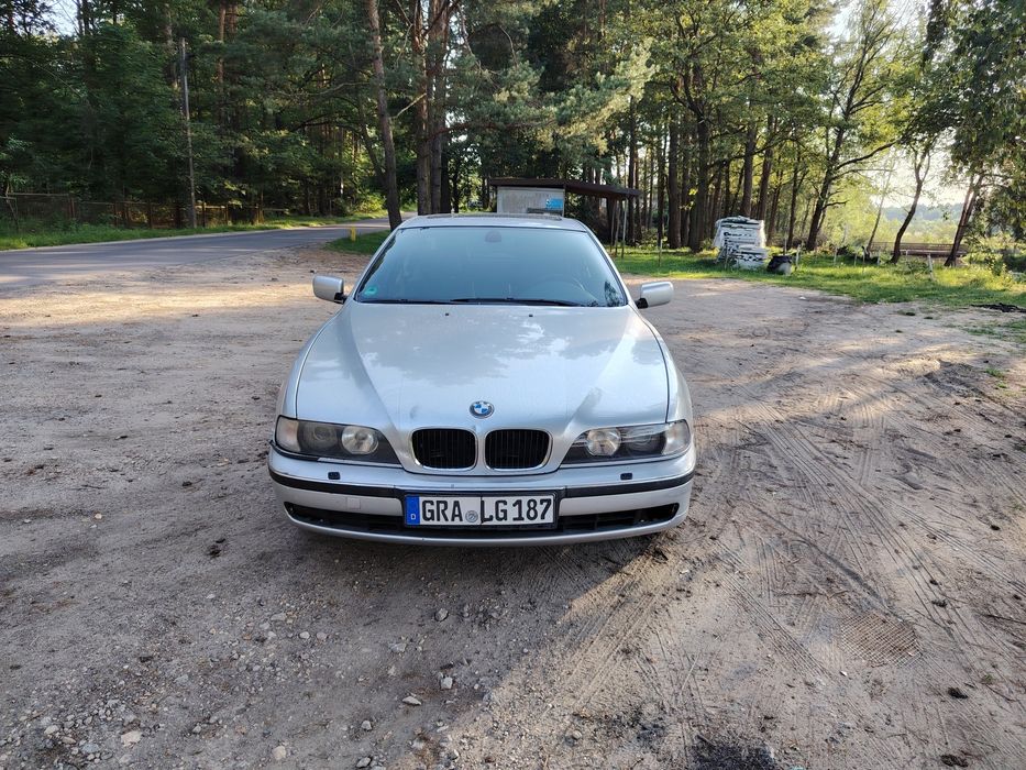 BMW 528i e39 m52b28 2Vanos 193KM Automat Czarny sufit Xenon Silnik TOP