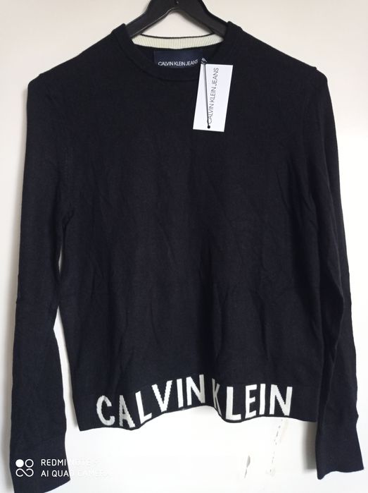 Calvin Klein jeans XS Sweterek Damski z metką