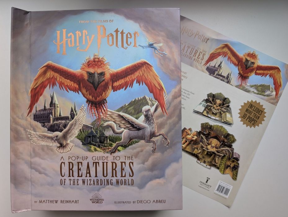 3d книга Гаррі Поттер Harry Potter: A Pop-Up Guide t