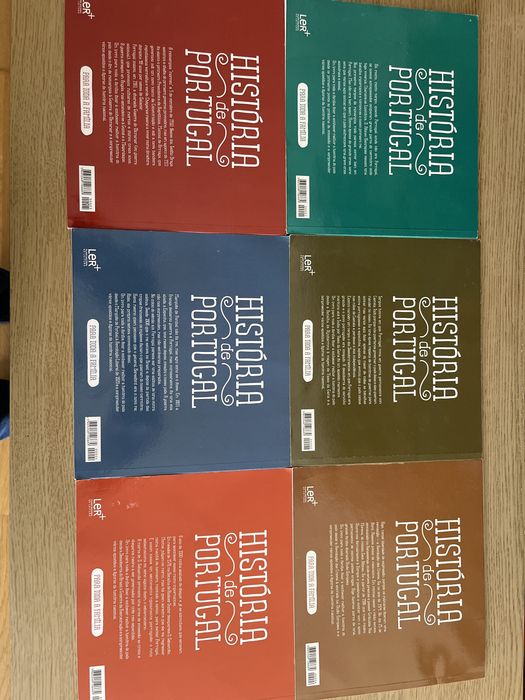 6 Livros Historia Portugal (Excelente estado)