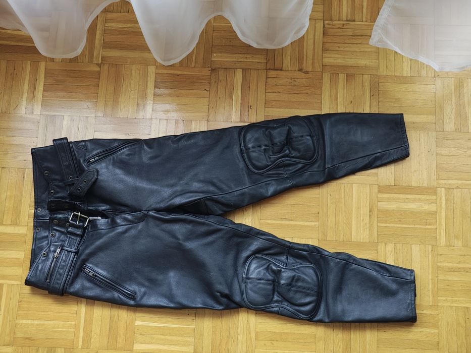 Skóra motocyklowa Richa. spodnie i kurtka