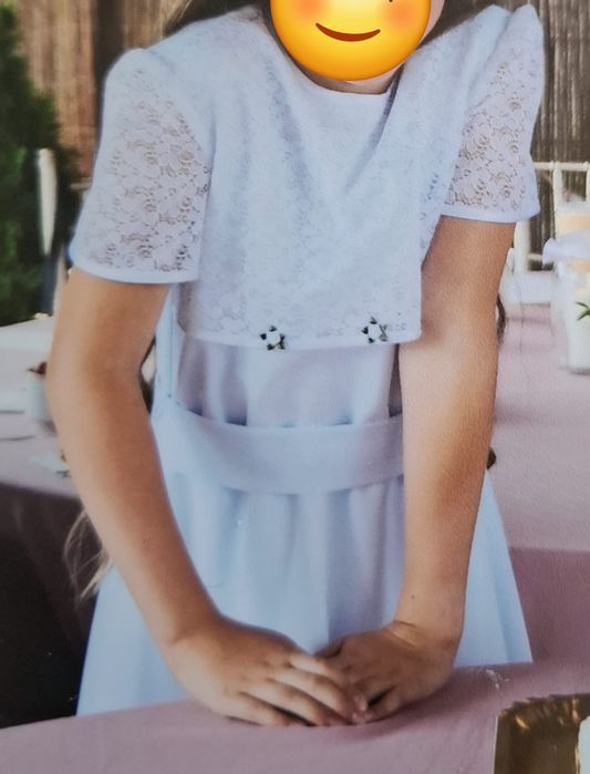 Alba komunijna z sukienką rozmiar 140- 146