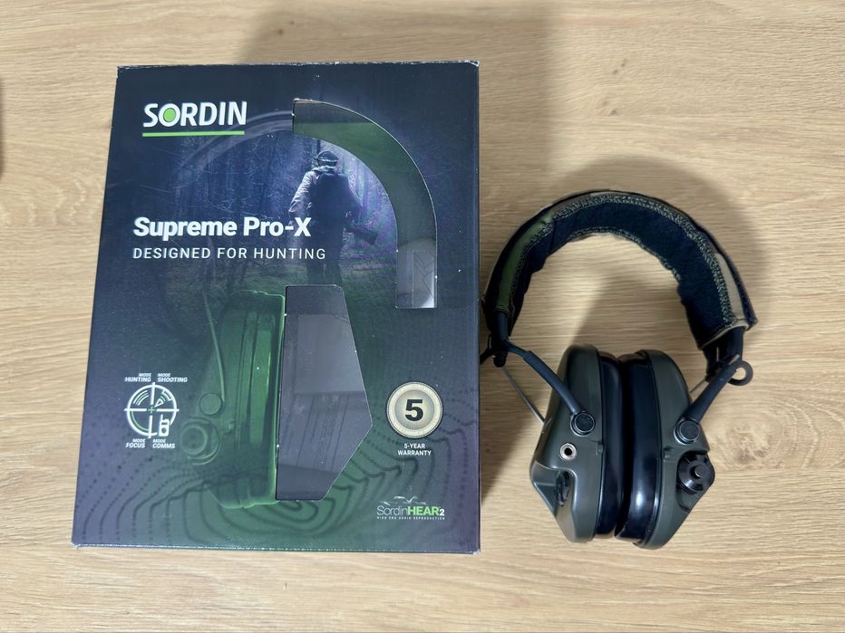 Навушники активні тактичні Sordin supreme pro x