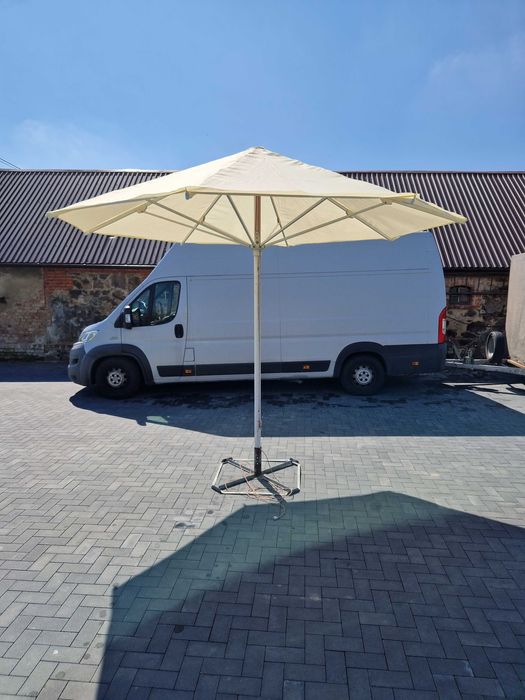 PARASOL ogrodowy Okrągły 3,5x 3,5m - SOLIDNY