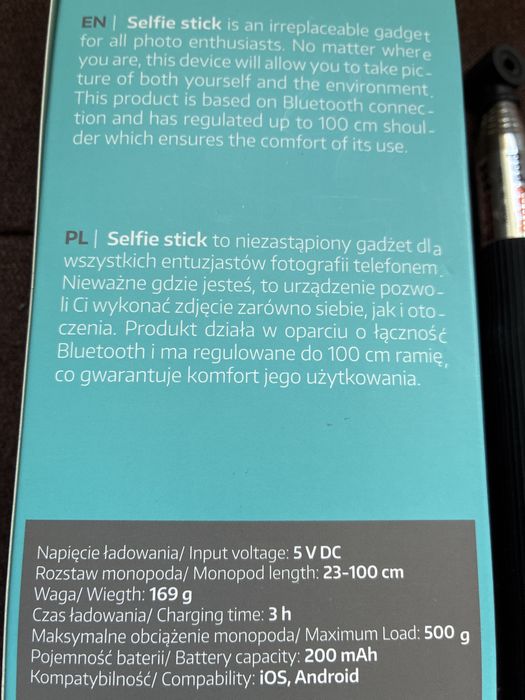 Selfie stick  bluetooth