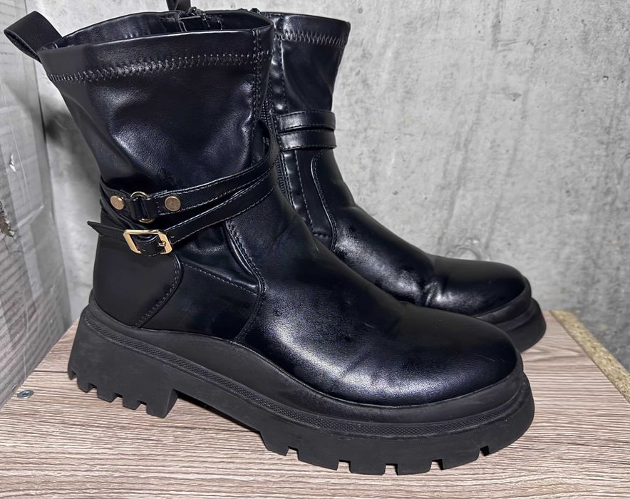 Buty damskie Botki czarne DeeZee rozmiar 40