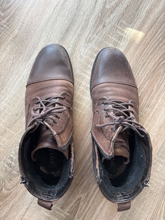 Buty zimowe Ryłko brązowe rozmiar 42