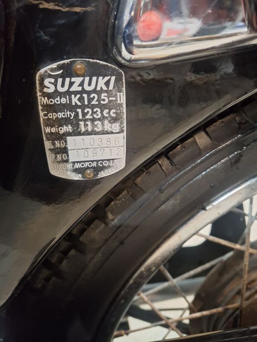 Vendo clássica Suzuki k 125