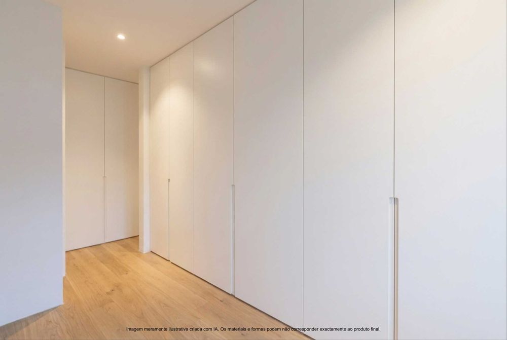 Apartamento T1 em construção com lugar de garagem na Maia