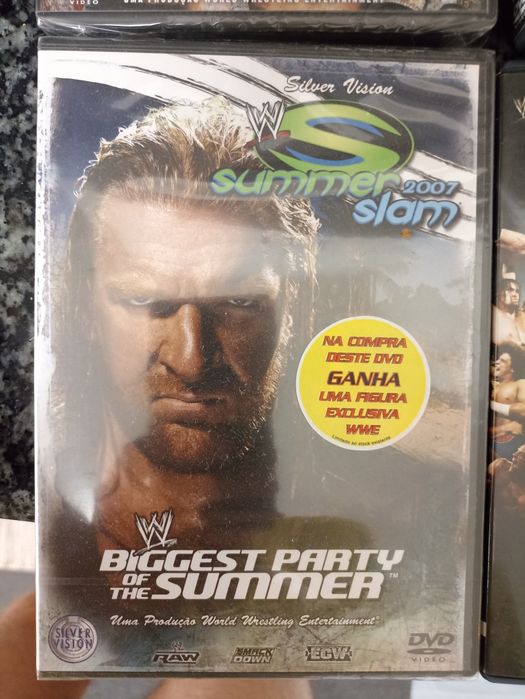 Coleção DVDs WWE 2007