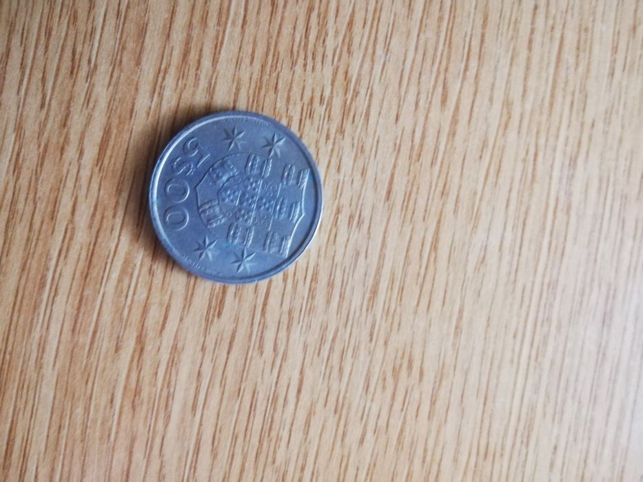 Moeda 5 escudos 1985