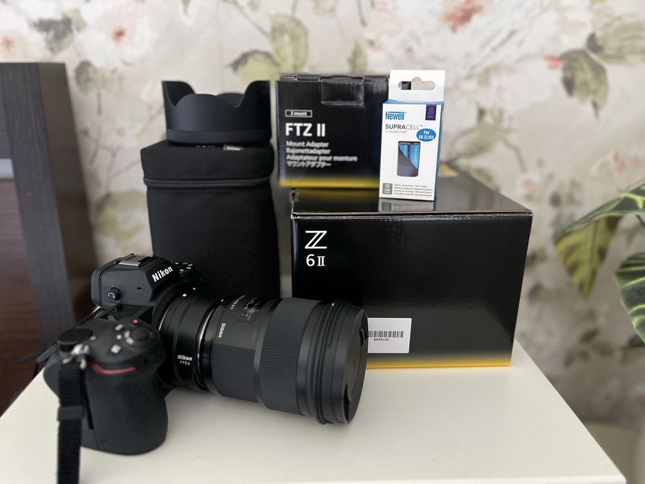 Nikon z6II + sigma art 50mm ZESTAW