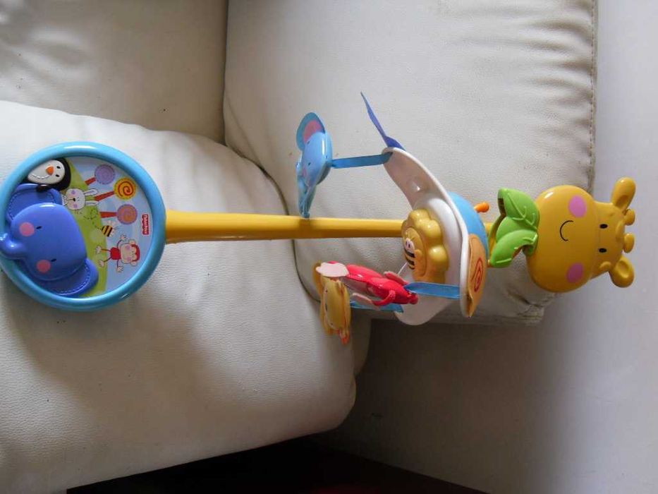Mobile zoo musical da Fisher Price como novo