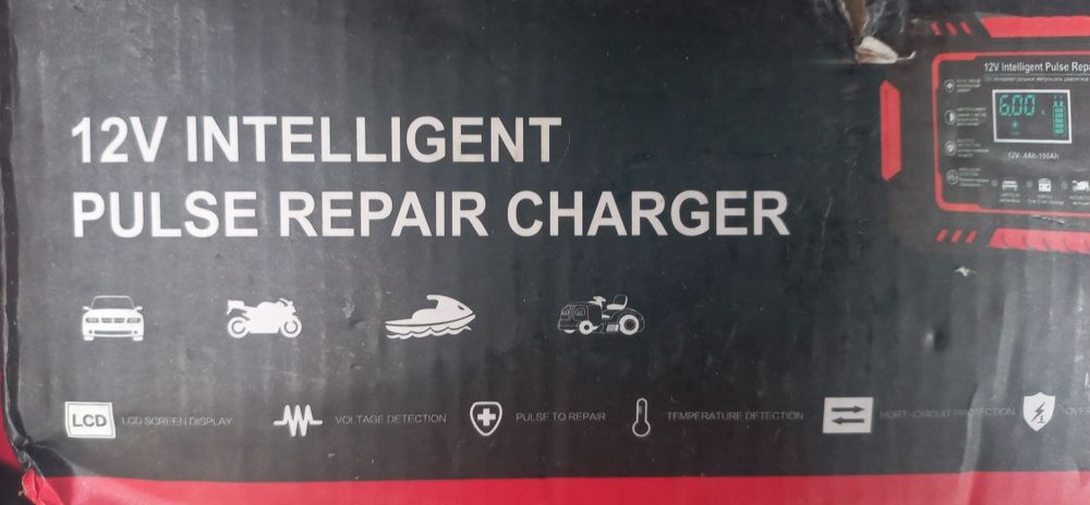 Carregador de Bateria para Ligeiros, Pesados e Motociclos
