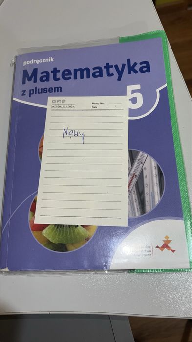 nowy Podręcznik matematyka z plusem klasa 5 gwo