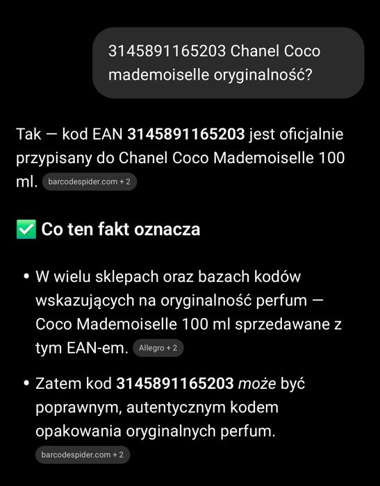 Orgin. Chanel Coco mademoiselle