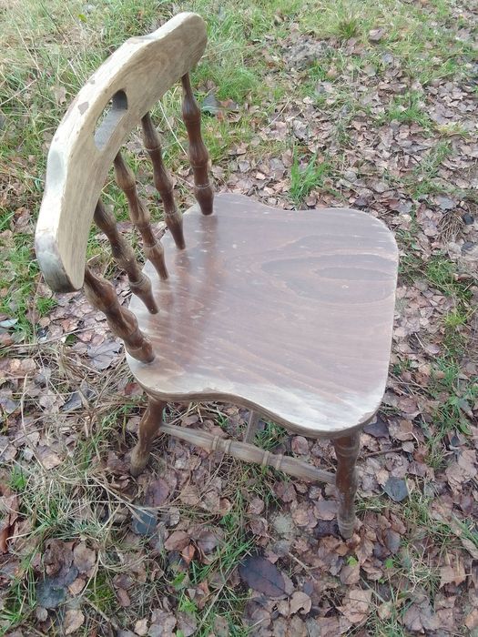 Krzesło bukowe Stare