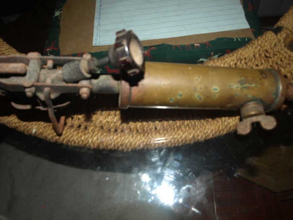 Maçarico muito antigo em muito boas condições