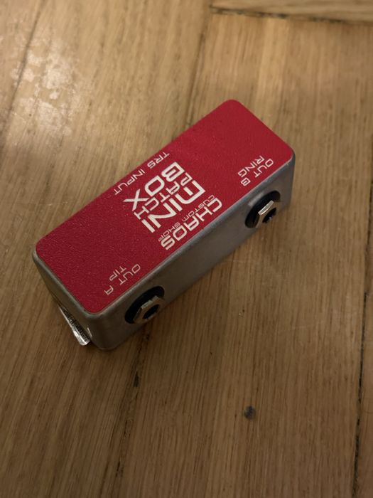 Patchbox stereo jack -> 2x mono w świetnym stanie Chaos