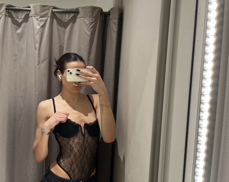 Мереживне боді ZARA L