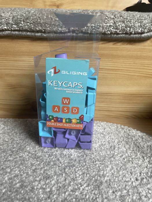 keycpas rozowo niebieskie