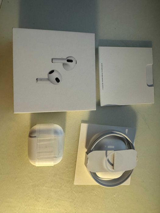 AirPods 3ª Geração Originais Apple – Novos Caixa Aberta sem uso