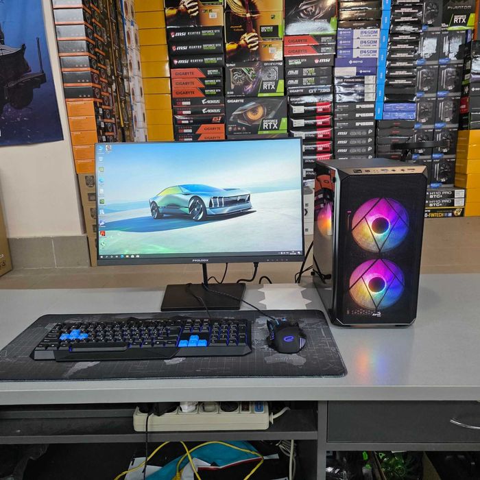 Компютер Новий Ryzen 5 5500, 16GB DDR4, GTX 1660 SUPER 6GB, SSD 480GB