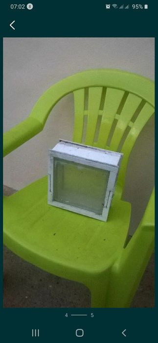 Postigo de tijolo de vidro