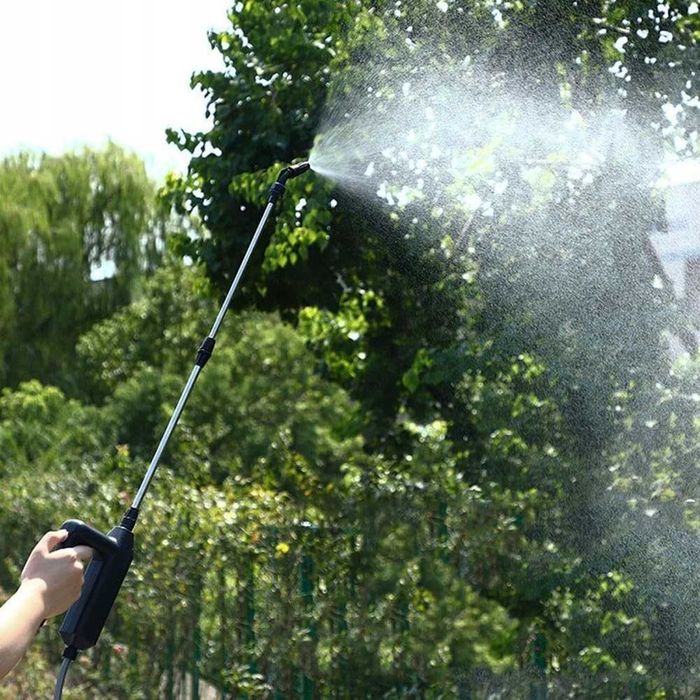 Akumlatorowy opryskiwacz elektryczny z dyszami plus wąż ciśnieniowy